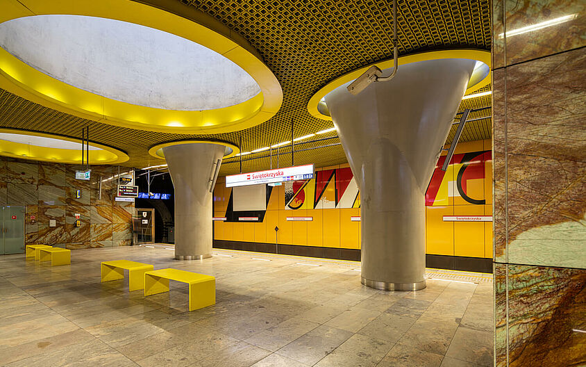 Public transport with a feel-good factor – Warsaw Metro