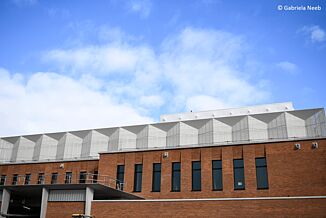 Exterior view of the Volkstheater Munich.