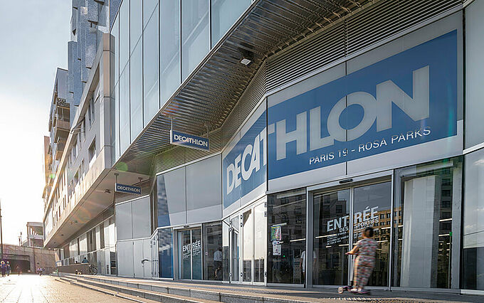 Conversion project Decathlon Rosa Parks Paris