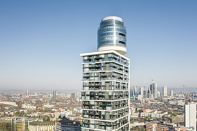Living at the highest level – Henninger Turm Frankfurt Living at the highest level – Henninger Turm Frankfurt