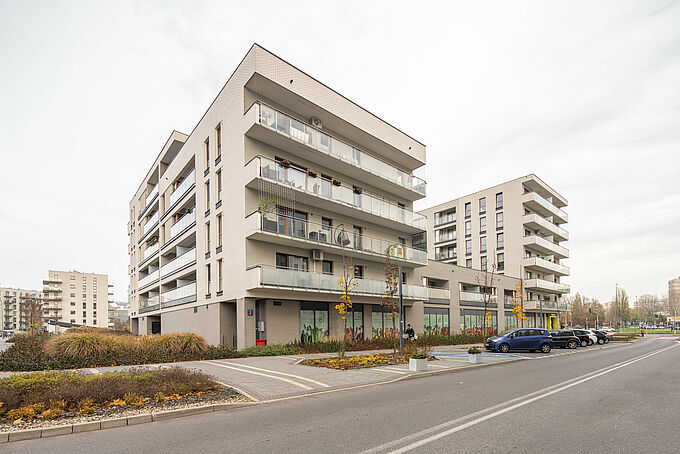 Living above the supermarket – Biedronka Bergamotki, Warsaw Living above the supermarket – Biedronka Bergamotki, Warsaw