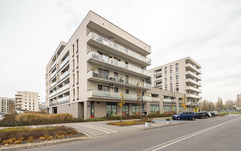 Living above the supermarket – Biedronka Bergamotki, Warsaw