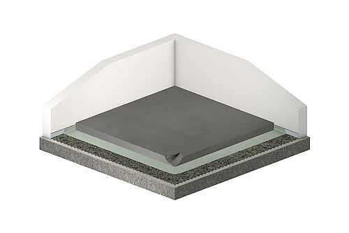 REGUPOL comfort 12 under cement screed