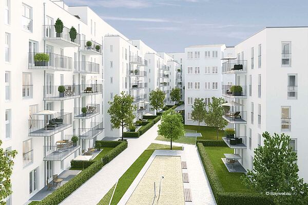 Housing estate Tassiloplatz