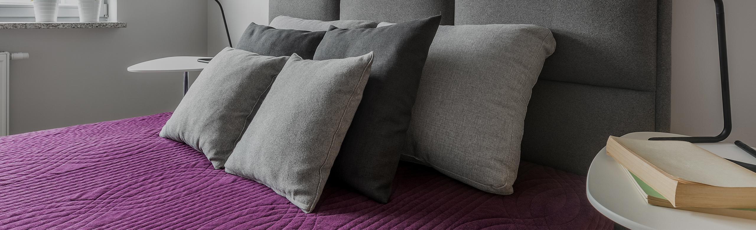 hotel acoustic flooring box spring bed in hotel room