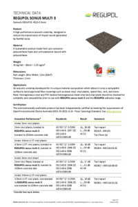 REGUPOL sonus multi 3