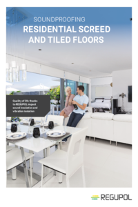 REGUPOL sonus Tiles and Screeds