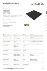 REGUPOL vibration 800