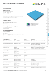 REGUFOAM vibration 270plus