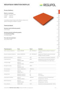 REGUFOAM vibration 990plus