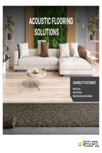 REGUPOL Mixed Use Impact Sound Capability