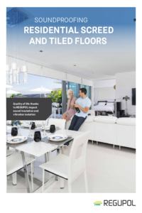 REGUPOL sonus Tiles and Screeds